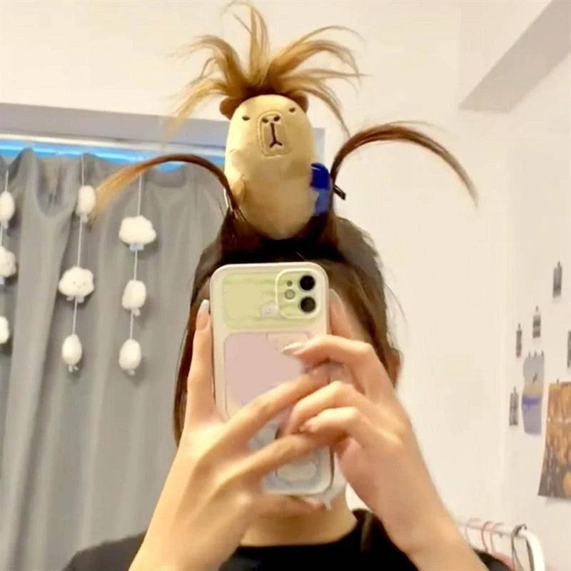 Capybara Cartoon Animal Headband - Cute Hair Hoop for Kids & Cosplay